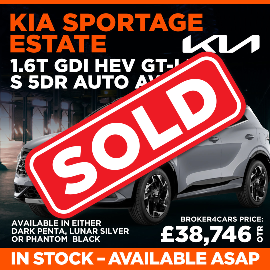 KIA SPORTAGE ESTATE 1.6T GDi HEV GT-Line S 5dr Auto AWD. SOLD